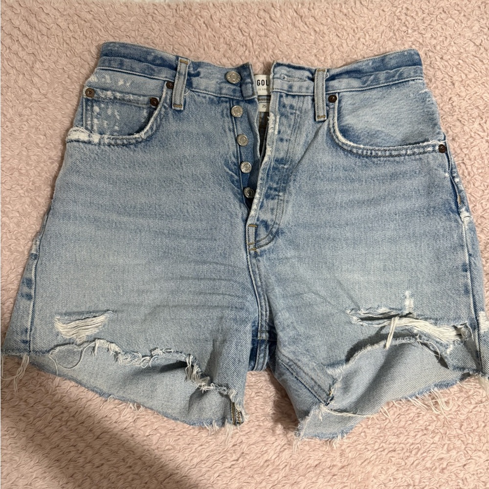 Agolde Parker Denim Short